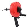 Drain Auger 65 Manganese Steel High Hardness Double Modes Plumbing Drain Auger Clog Remover for
