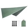 Portable Mosquito Net Nylon Camping Hammock with Waterproof Rain Fly Canopy Tarp for Outdoor Hanging Bed Sleeping