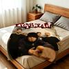 Плед L-Limp B-Bizkit Throw из высокоплотного короткого плюша, мягкий, приятный для кожи, для дивана, для сна, в комнате с кондиционером