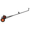420lbs Boat Trailer Dolly Mover Adjustable Length with 15.7 in Pneumatic Tires