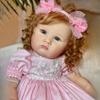 Реалистичные 60 см куклы-девочки Reborn, Шарлотта, мягкое тканевое тело, эмуляция пухлой куклы, изысканная 3D-краска для кожи, куклы для новорожденных для детей, рождественский подарок