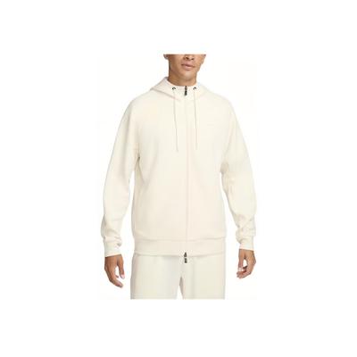 Основная универсальная толстовка с капюшоном Dri-FIT UV Full-Zip с капюшоном для мужчин, светло-слоновая кость FZ0967-110