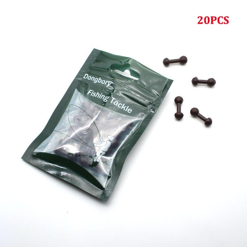 20 шт., бусины Chod, вертолетные снасти, бусины, рыболовные снасти для ловли карпа, защита линии, зиг-риг, система безопасности Chod