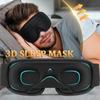 3D маска для сна 100% блокирующая свет маска для сна подходит для глаз мягкая маска для глаз идеальна для путешествий светозащитная маска для глаз ночная дышащая повязка на глаза Slaapmasker