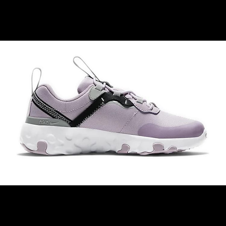 Nike Кроссовки для бега React Element 55 Low top Детские Светло-фиолетовые для детей от 3 до 7 лет CK4082-500