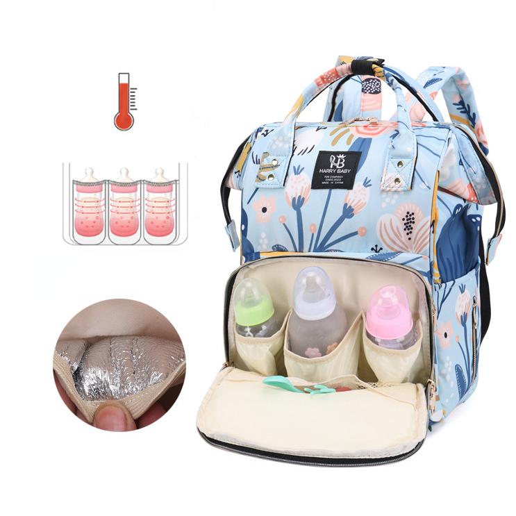 Многофункциональная сумка для мамы, рюкзак для мамы и ребенка с принтом, новая модная дорожная повседневная сумка, разделительная сумка для хранения влажной и сухой воды