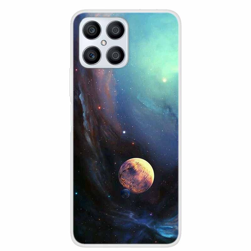 Чехлы для Honor X8 4G X 8 5G Прозрачный Мраморный Мягкий ТПУ Силиконовая Задняя Крышка Для Honor X8 Чехлы для Телефона Fundas HonorX8 X 8 TFY-LX1 LX2