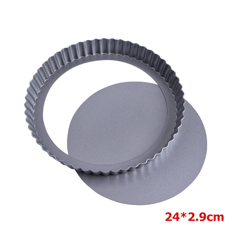 LMETJMA 6-ти дюймовая мини-форма для тарталеток со съемным дном из углеродистой стали, форма для пирога-киша с антипригарным покрытием, круглая форма для тарталеток с пирогами JT234