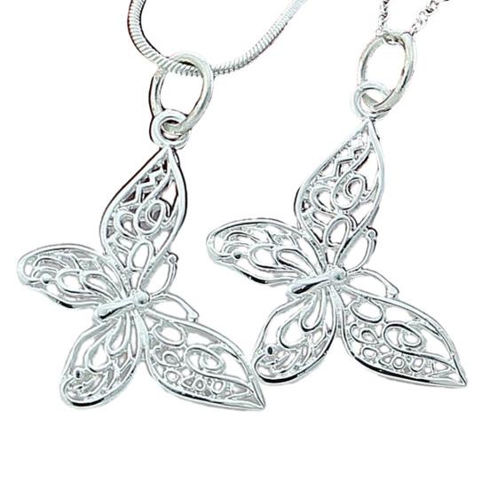 Женское колье-бабочка с полым узором, элегантное, изящное, подвеска, ювелирное изделие для повседневной носки, свадеб, вечеринок
