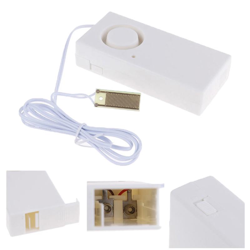 Детектор сигнализации утечки воды 120 дБ Датчик утечки воды Оповещение о наводнении Сигнализация переполнения