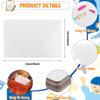 50 Pcs Dry Erase Boards Small White Board 9" X 6" Double Sided White Board For Kids And Teachers Mini White Boards For Students