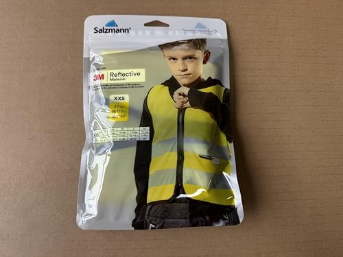 Salzmann Светоотражающий жилет для детей - использован светоотражающий материал 3M