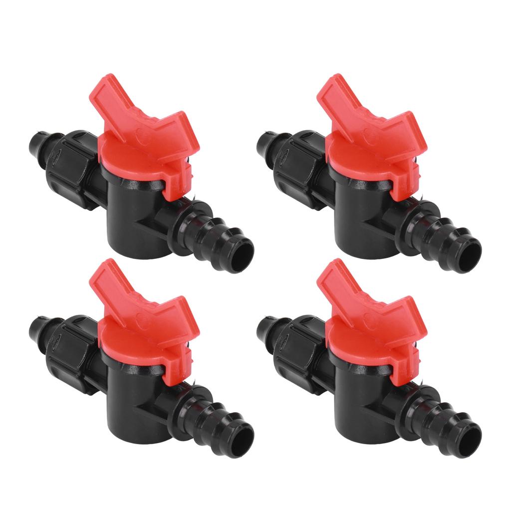 10Pcs Barbed Ball Valve 5/8inch Adjustable Prevent Leakage Drip Irrigation Switch Valve for