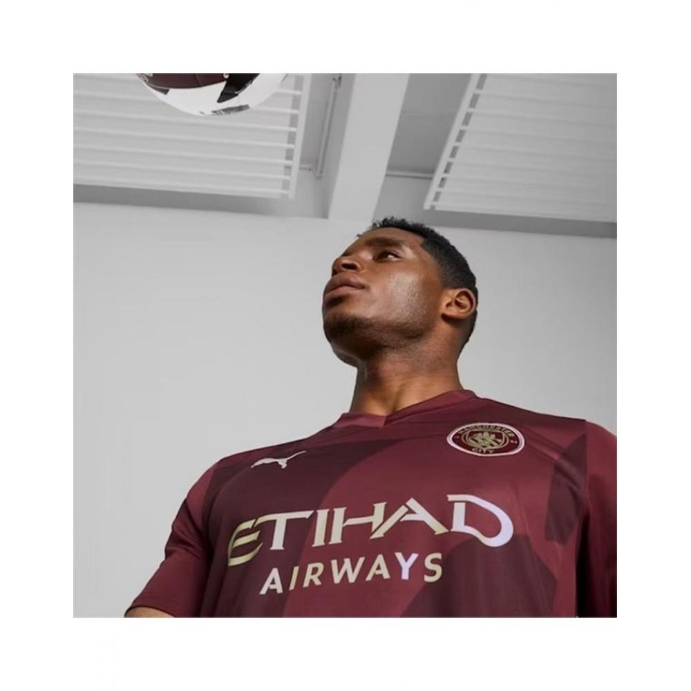 Puma Футболка мужская S с коротким рукавом Mcfc 3rd Replica jerSey