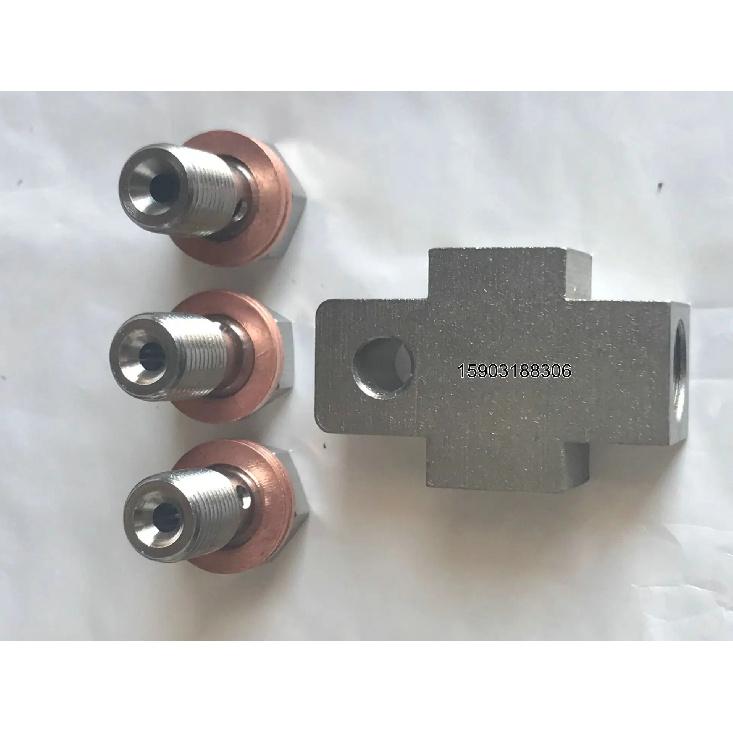 High Performance AN3 -3 AN Three Joint Stainless Steel Tee Kits Brake Fittings for Brake Hose Line