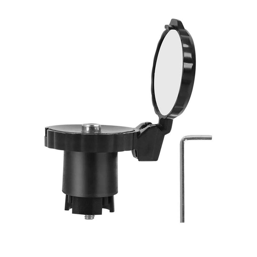 Bicycle Rearview Mirror Handlebar Mount, Anti-Glare Convex Cycling Mirror, Universal Adjustable for MTB Road Bike