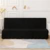 Nordic Solid Color Sofa Bed Cover Elastic Spandex Armless Sofa Slipcovers Folding Sofas Skirt Cover For Living Room Home Decor