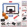 Punch-Free Electronic Scoring Basketball Hoop - Indoor/Outdoor Foldable Dunk Frame