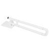 White Toilet Armrest Stainless Steel Bathroom Barrier Free Helping Handle Grab Bar Accessories