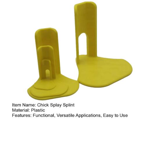 4Pcs/Set Chick Splay Leg Brace Hobble Splint Poultry First Aid