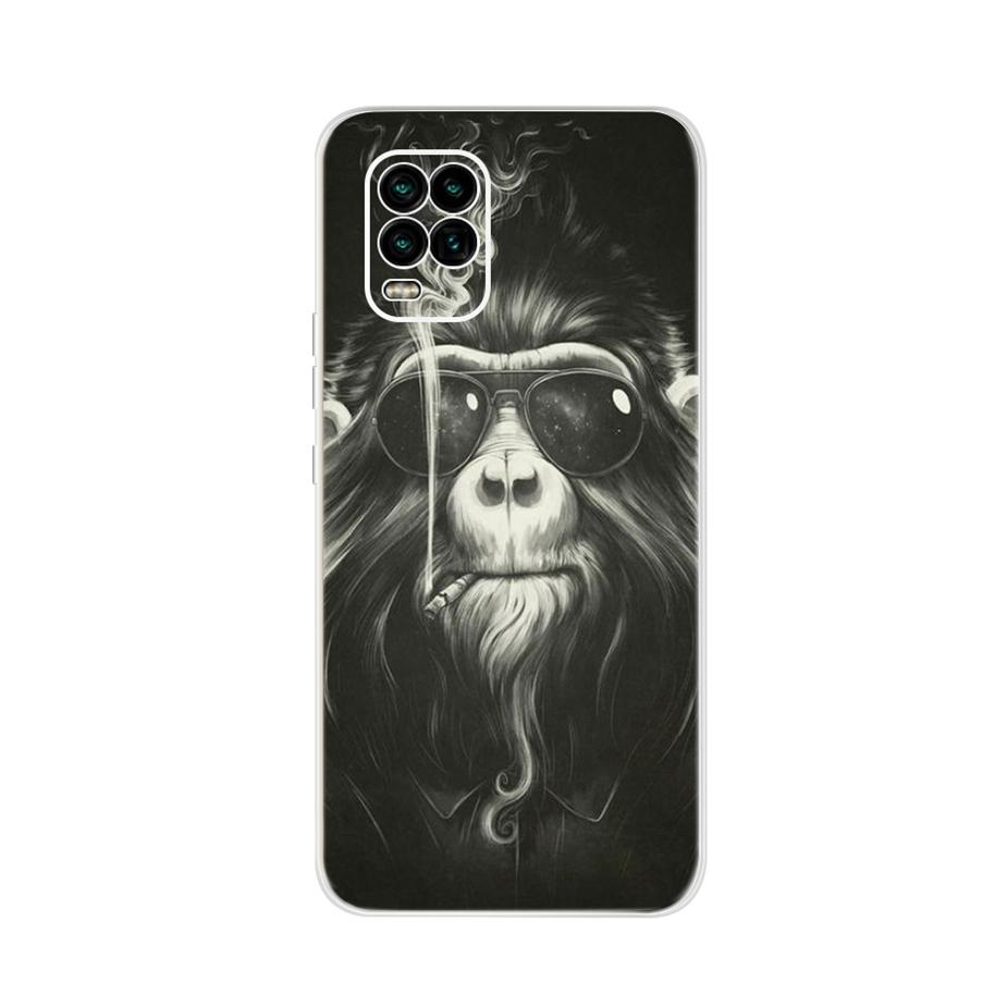 For Xiaomi Mi 10 Lite 5G Case Cute Cat Butterfly Soft Silicone Phone Cases For Xiaomi Mi 10 Lite 10Lite Back Cover Fundas Bumper