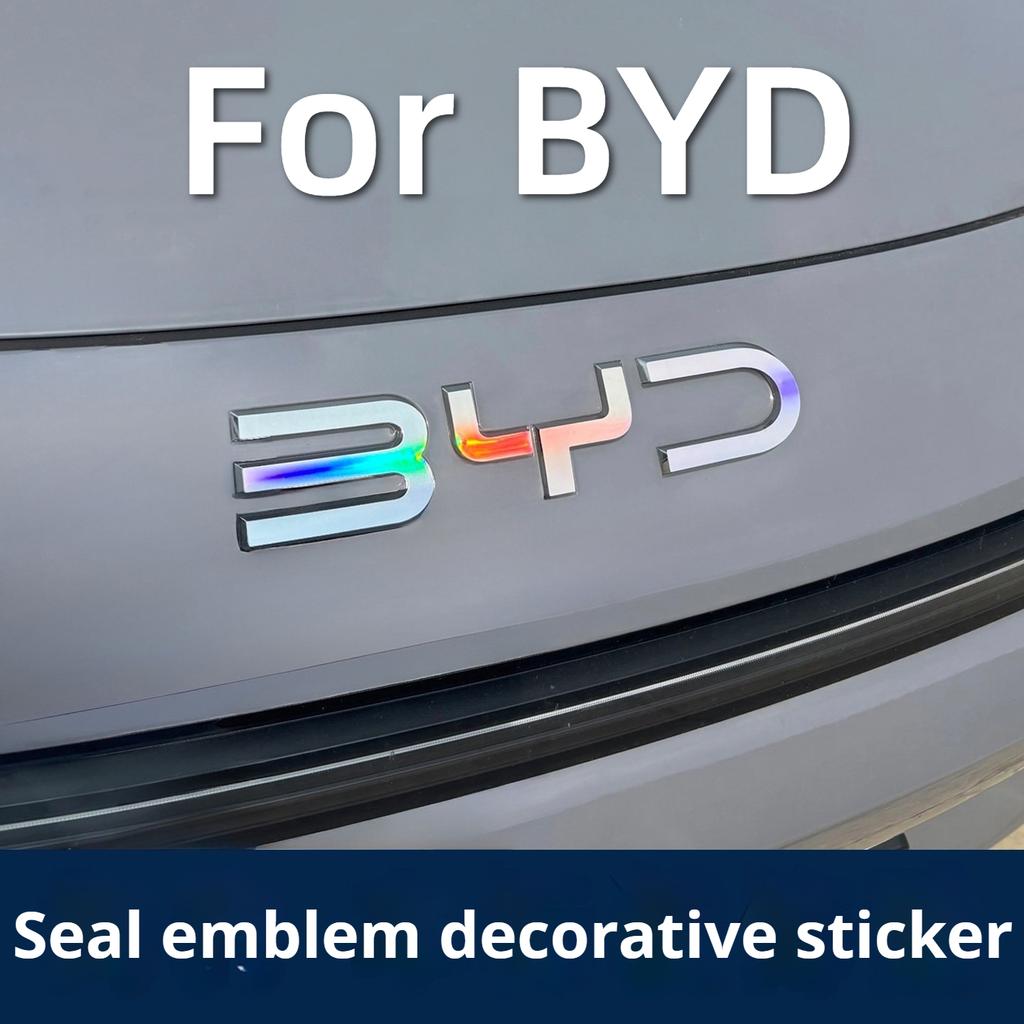 Rstcl5 Для BYD Seal EV 2022 2023 2024 2025 Автомобильная эмблема Декоративная наклейка с изменением цвета