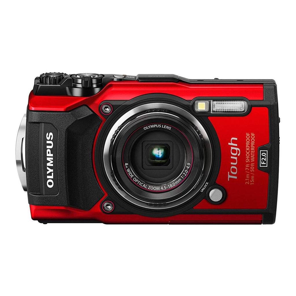 OLYMPUS Compact Digital Camera Red TG-6RD
