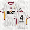 Командная форма Galatasaray Осмеен Футбольная футболка с коротким рукавом Дышащая Семейная