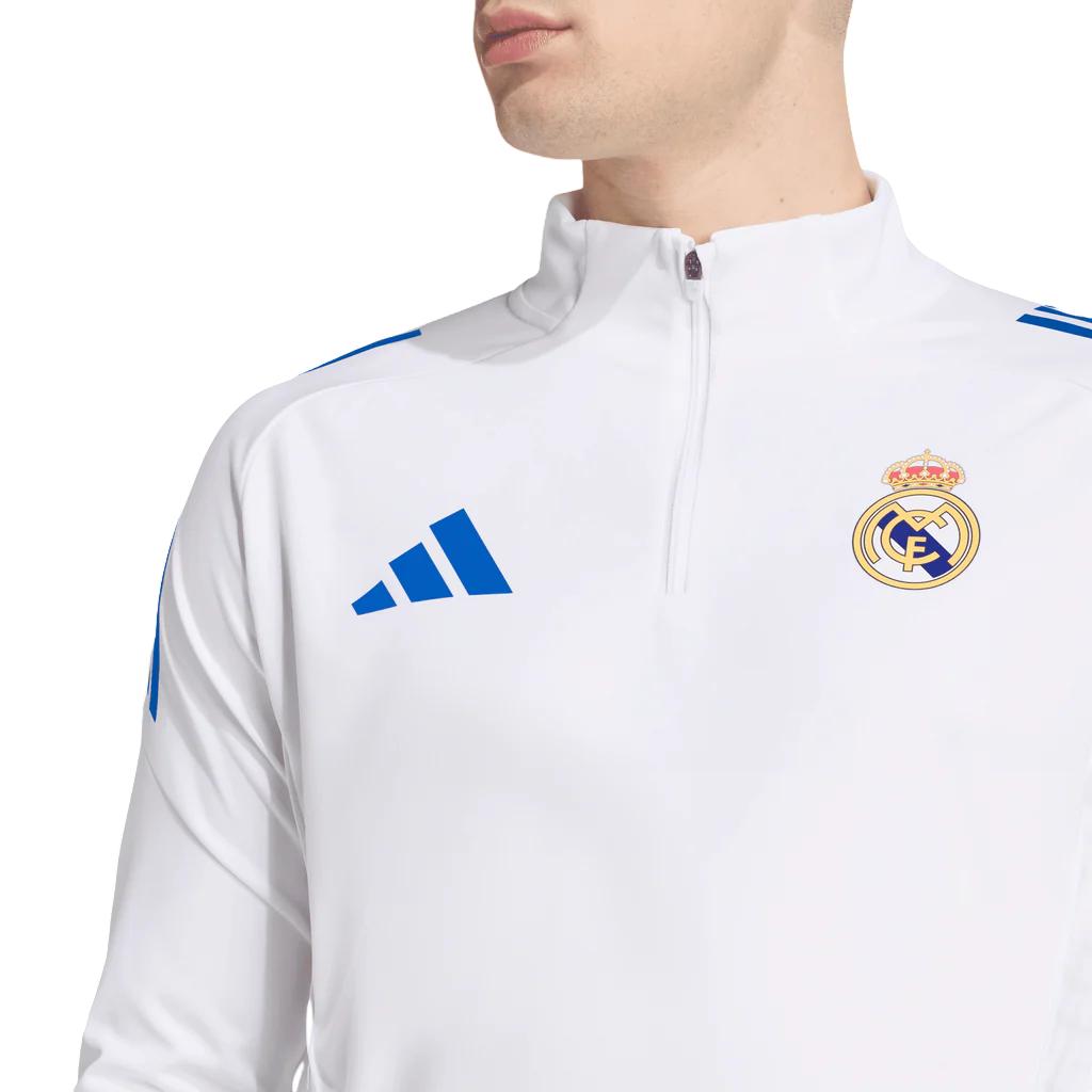 adidas Реал Мадрид Tiro 25 Aeroready Стойка Воротник Модный Мягкий Пуловер Толстовка с Длинным Рукавом Мужская толстовка JP4027