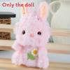 Embroidery Cute Flower Lace Headwear Cartoon Rabbit Plush Toy Pendant Kids For