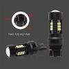 2шт 1200Lm T20 W21W LED W21 / 5W LED WY21W 7440 7443 Светодиодная лампа T25 3157 3156 p27 / 7w автомобильный тормозной фонарь заднего хода 12 В лампа указатель поворота