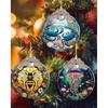 Crab Ornament Christmas Decor Beach Gifts for Women, Crab Christmas Ornament - Beach House Decor Gifts, Crab Christmas Tree Decoration Acrylic