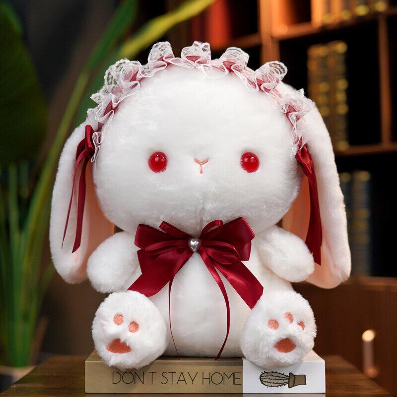 23/35 см Кавайная Мультяшная Мягкая Игрушка Животное Лолита Кролик / Заяц Плюшевая Игрушка Кукла Подарок на День Рождения для Детей Девочек Подруг Домашний Декор