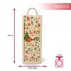 Christmas Gift Box + Bottle Fala 0.5l WOODEN BOX FOR WINE