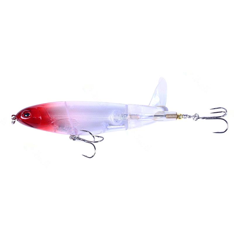 1 шт., Whopper Plopper, 10 см/13 г, приманка для верхней воды, искусственная жесткая приманка, мягкая вращающаяся хвостовая рыболовная снасть, рыболовная приманка
