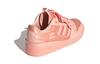 adidas Оригинальные FORUM Сатиновые Низкие Кроссовки с Амортизацией, Износостойкие Низкие Кеды для Скейтборда Розовые Детские Возраст 3-7 Лет FY8821