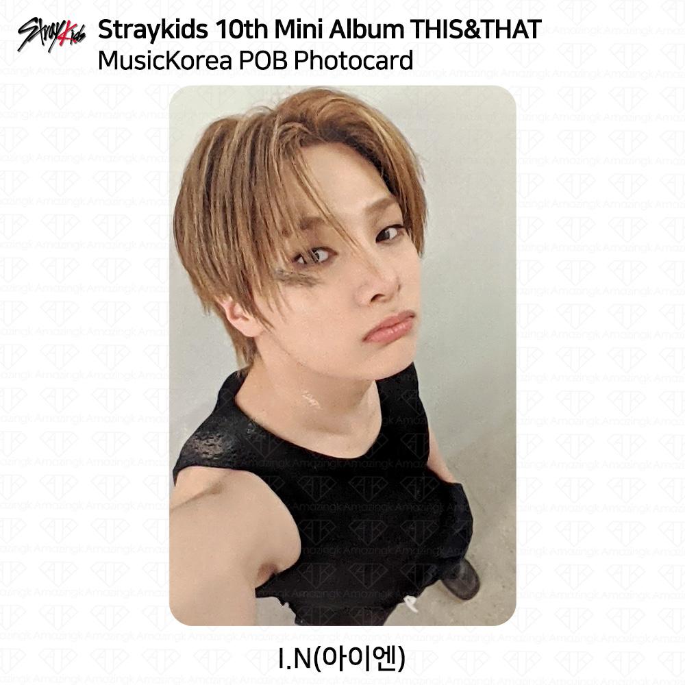 Stray Kids SKZ 10-й мини-альбом THIS & THAT MusicKorea POB Фотокарточка