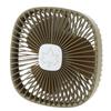 LOGOS Hanger Fan (USB Rechargeable) 81336706 Khaki, 20cm Wide X 20cm Deep X 9.5cm High