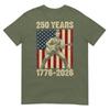 Abraham Lincoln 250 Years America 4th July 250th Anniversary Tshirt