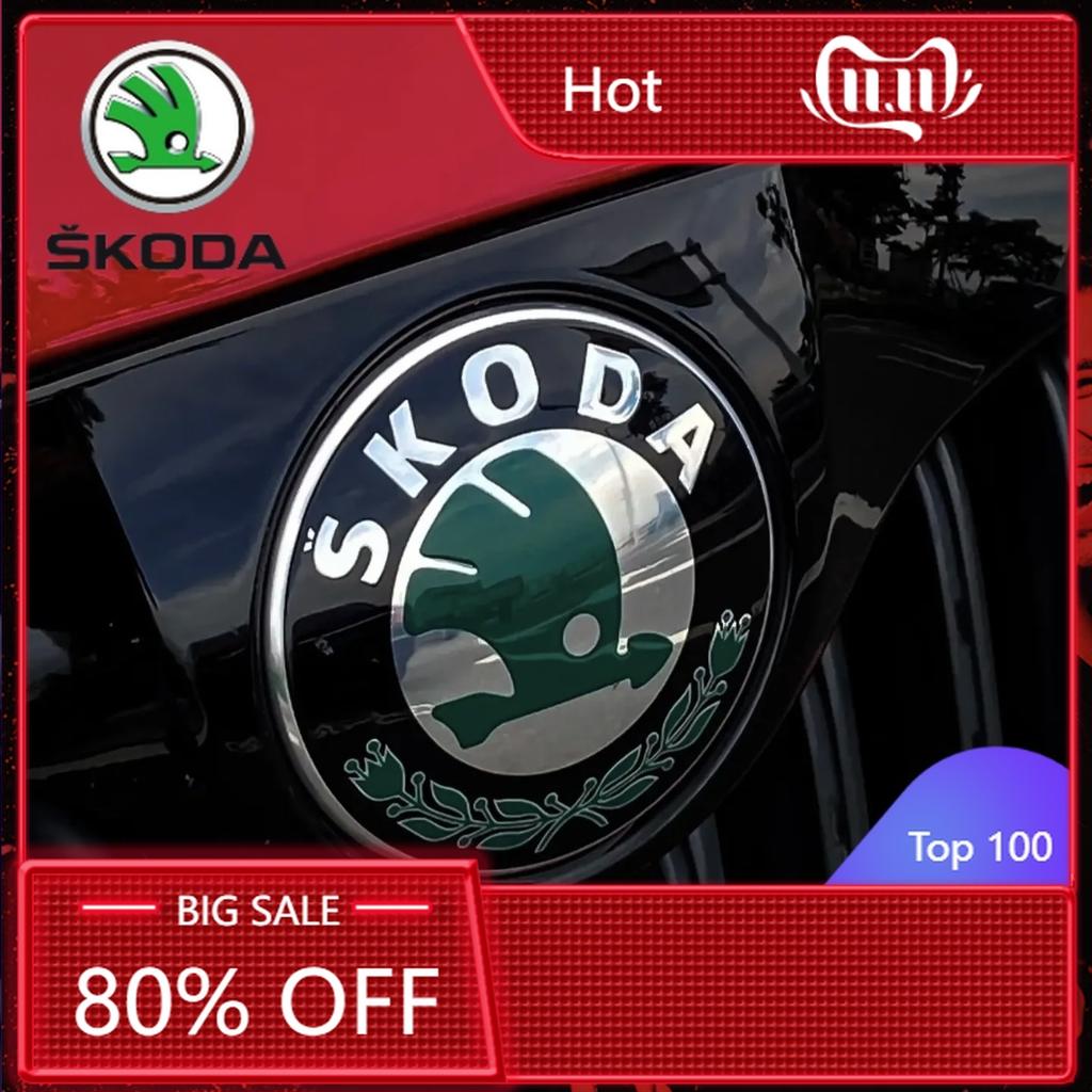 Car Sticker 2025 New Car Rear Front Emblem Trunk Badge Sticker for Skoda Kodiaq Karoq 2 A7 Tour VRS Superb Octavia Yeti Fabia 1