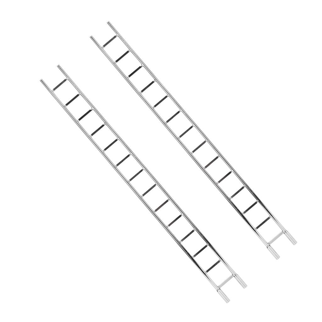 RC гусеничная лестница из алюминиевого сплава высокой прочности портативная RC автомобильная лестница для преодоления препятствий для моста 2 шт.