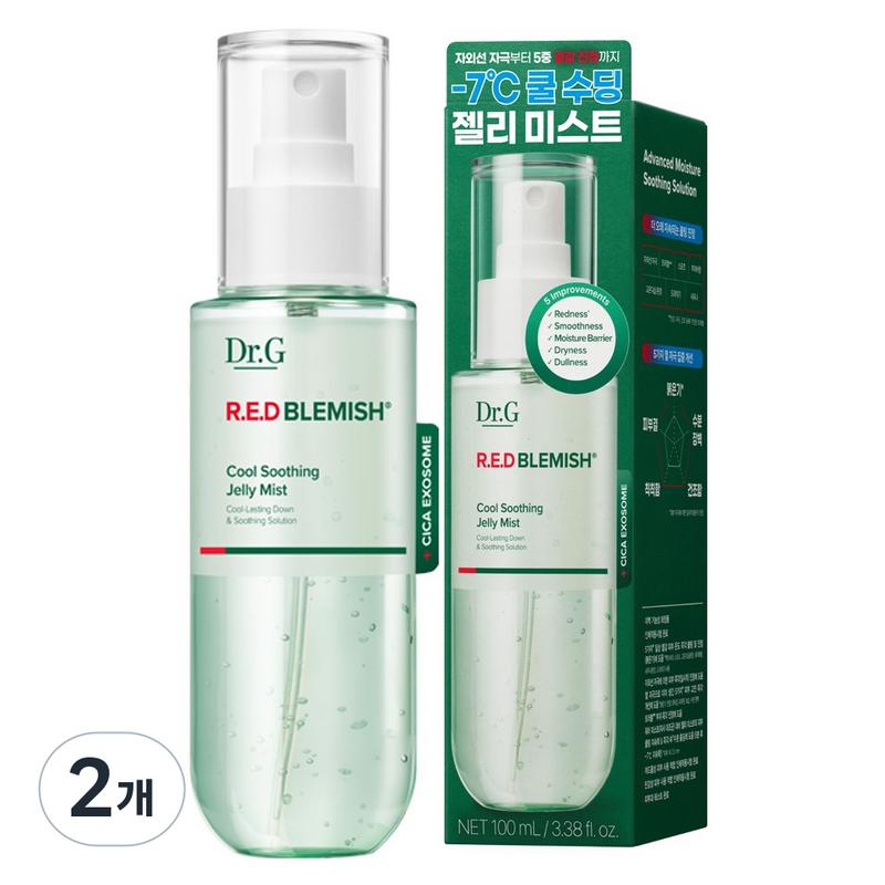 Dr.G Red Blemish Cool Soothing Jelly Mist, 100ml, 2 pcs