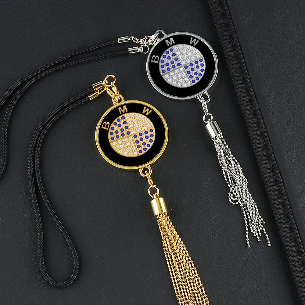 Подвеска для автомобиля, подвесная, металлическая кружевная подвеска для зеркала заднего вида салона автомобиля для BMW E46 E90 E60 F30 E39 F10 E87 E92, автомобильные аксессуары