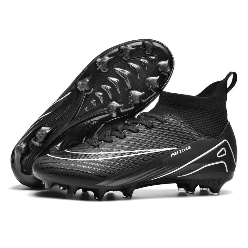 Новые мужские бутсы Футбольные кроссовки Спортивные Матчевые Футзальные Для зала Тренировочные Детские футбольные бутсы Высококачественные TF/FG Трава Голеностоп Горячие продажи
