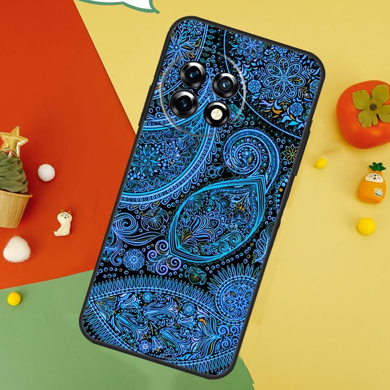 Чехол с узором пейсли для OnePlus 9 10 Pro 11 12 13 15 13T 13R 12R 10T 8T Nord 5 CE 2 3 4 Lite N20 N30