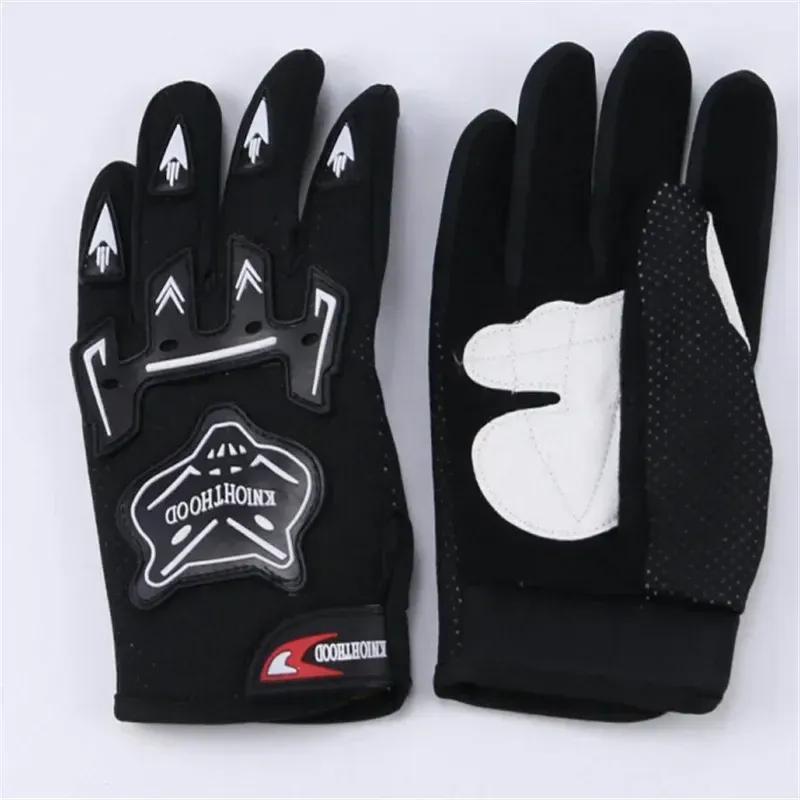 TDPRO Полнопалые Мотоперчатки Детские Luvas Motocross Luvas Motorbike Guantes Kids Racing Moto Gloves