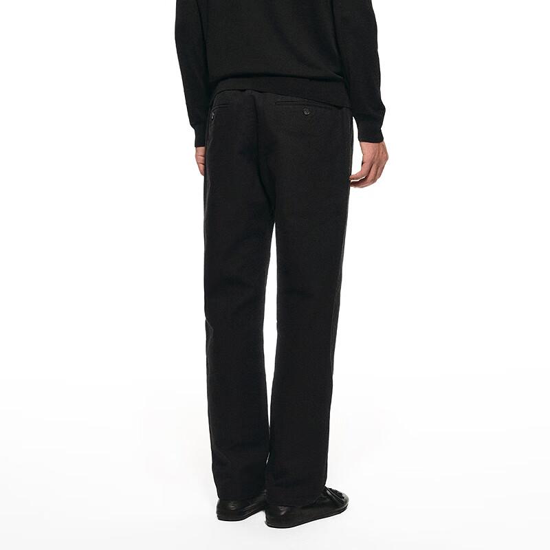 CROQUIS Men's 2025 Spring Loose Cotton Straight-Leg Casual Trousers