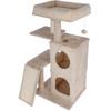 KERBL - Cat Tree ALESSIA 100 Cm - Soft - Two-story Alcove