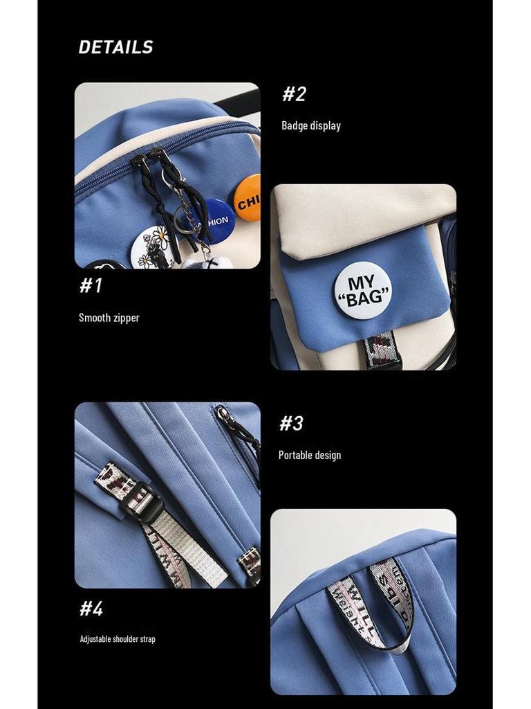 Рюкзак унисекс большой вместимости для студентов: Идеально для старшей школы, колледжа и путешествий