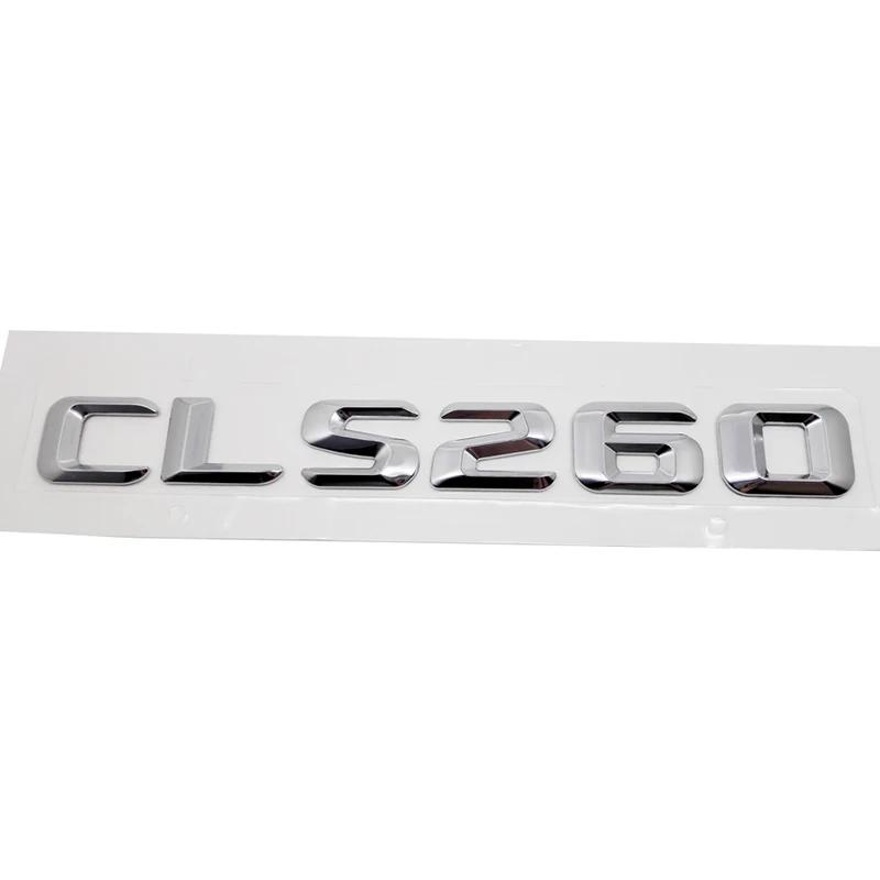Car Tail Box Letters Badge Stickers Rear Trunk Emblem for CL55 CLS63 CLS55 CLS260 CLS350 CLS400 CLS500 CLS550 Logo Decal